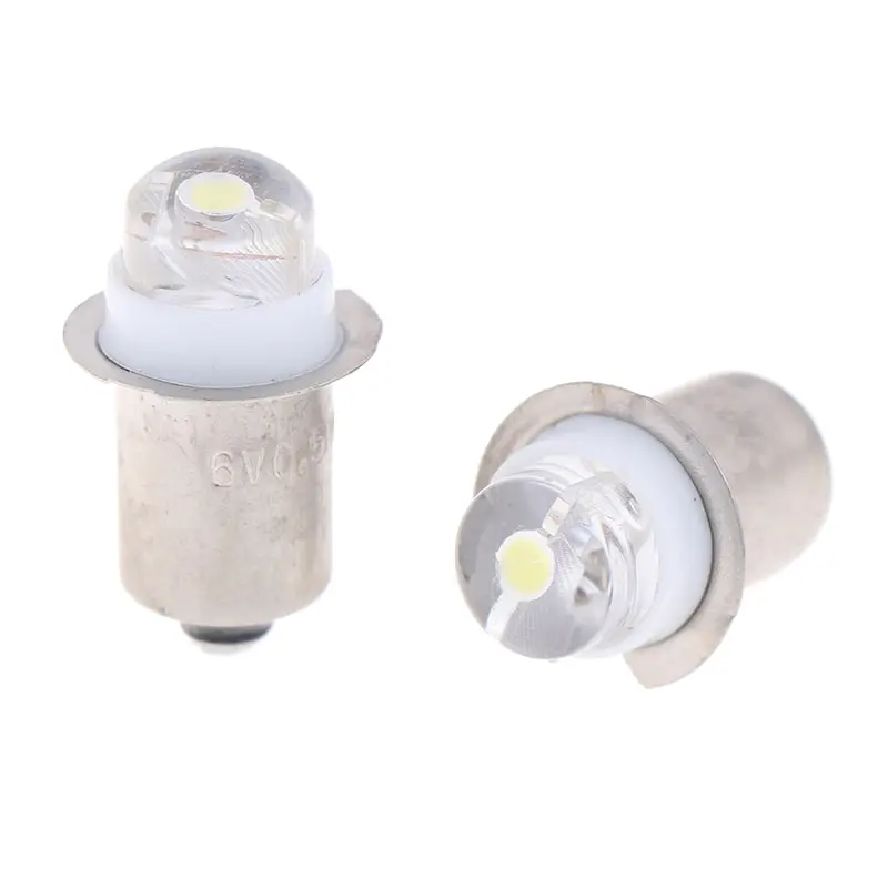 

LED Light Bulb P13.5S 0.5W Work Light Flashlight Torch Replacement Led Work 3V 4.5V 6V 50000 Warm White