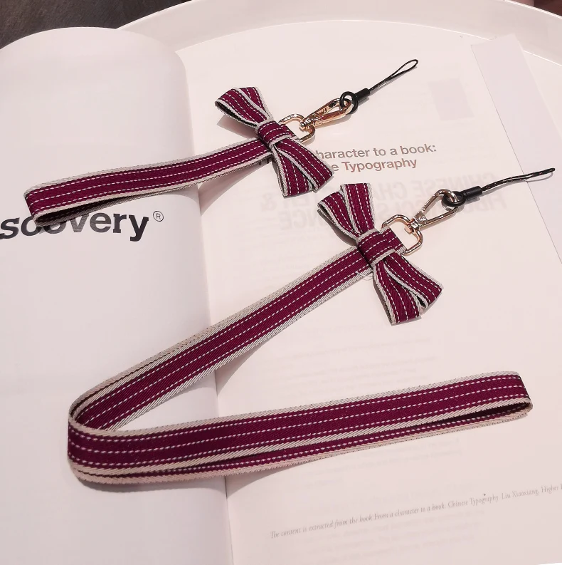 

Ремешок для шеи, длинный ремешок с бантом, ремешок для шеи с защитой от потери