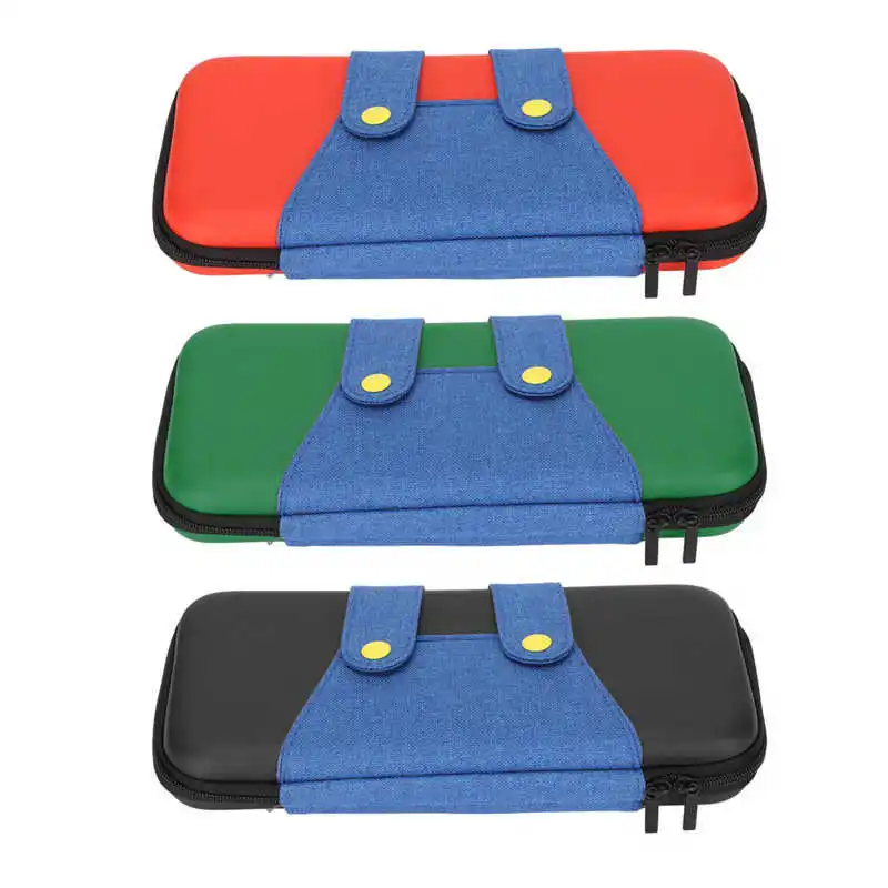 

Чехол для переноски игр с двойной молнией, Портативная сумка для хранения игры EVA для игровой консоли