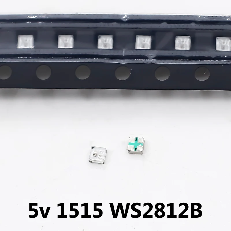 Экран пикселей 5 в Ws2812 Smd 1515 светодиодный чип диод мини Фотоэлементы адресная