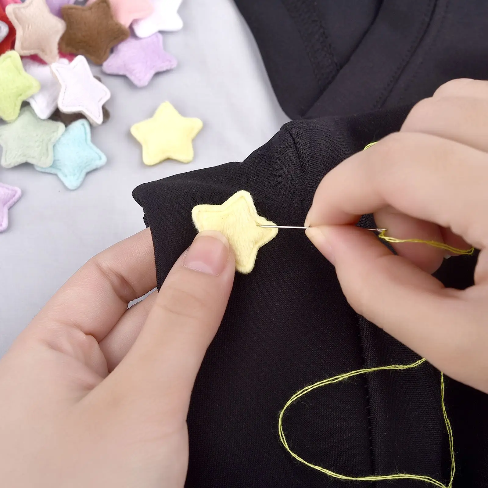 Стразы в виде звездной тематики 50 шт. 25 мм украшения Mehore для рукоделия и одежды