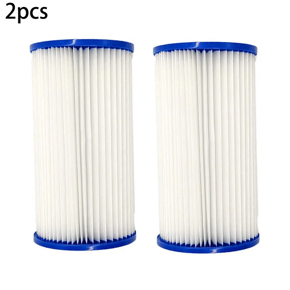 

2pcs Swimming Pool Type A/TypeC Replacement Filter Cartridges Easy Set