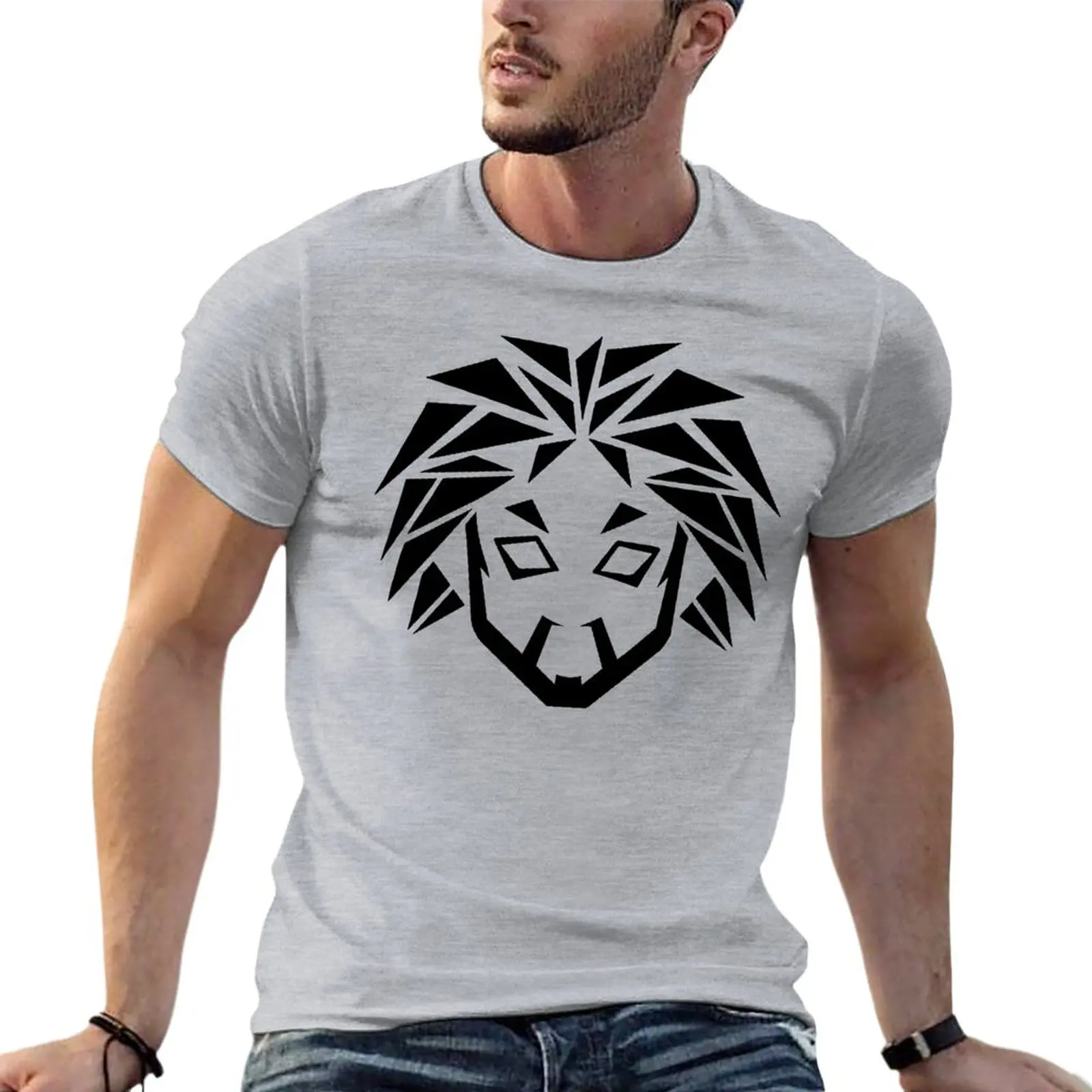 

Jagged Stone Oversize Tshirt Branded Men'S Clothing Short Sleeve Streetwear Large Size Top Tee