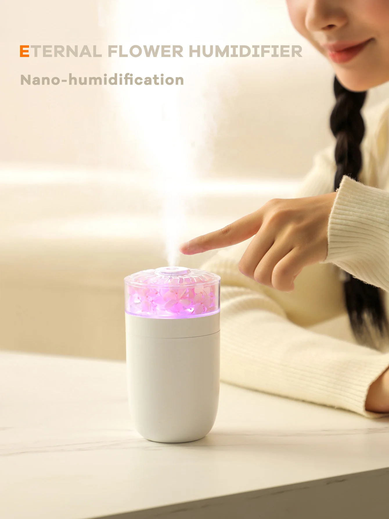 USB Электрический увлажнитель воздуха с носиком большой емкости диффузор