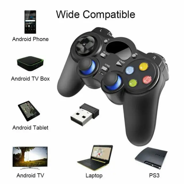 Wireless Gamepad For Android Phone/PC/PS3/TV Box Joystick 2.4G Joypad USB PC Game Controller For Xiaomi Smart Phone Accessories 2