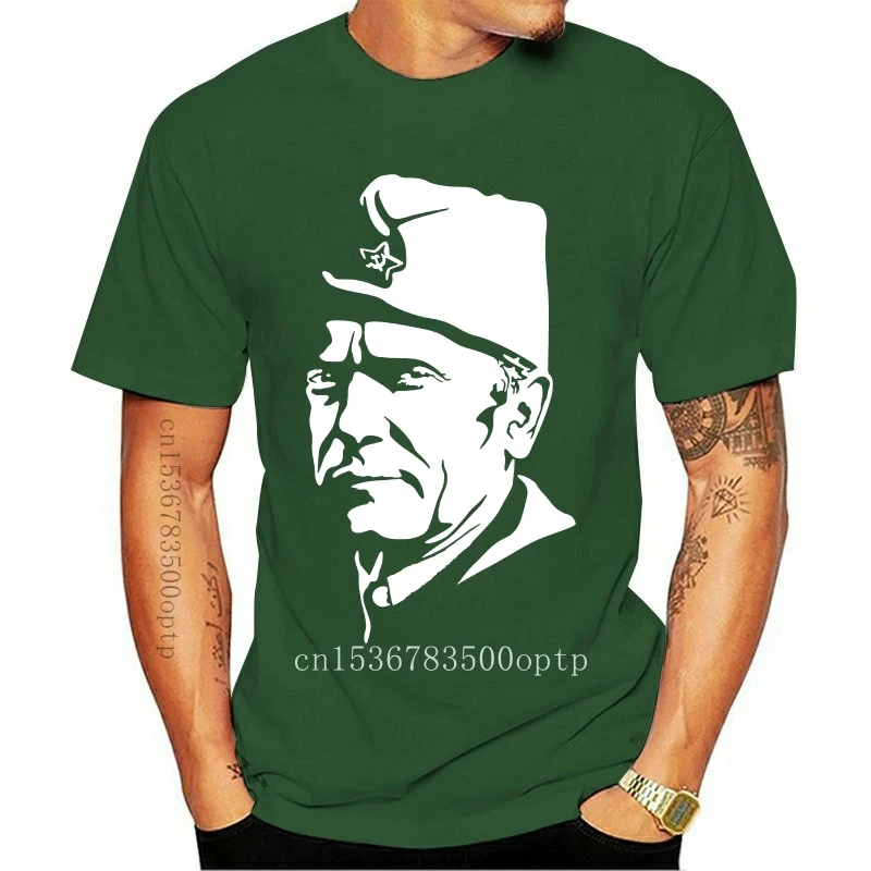 

Mens Clothes New Tshirt Men Creative Man'S Short Sleeve Josip Broz Tito Serbia Yugoslavia Partisans Balkans Jugoslavija Jugo Te