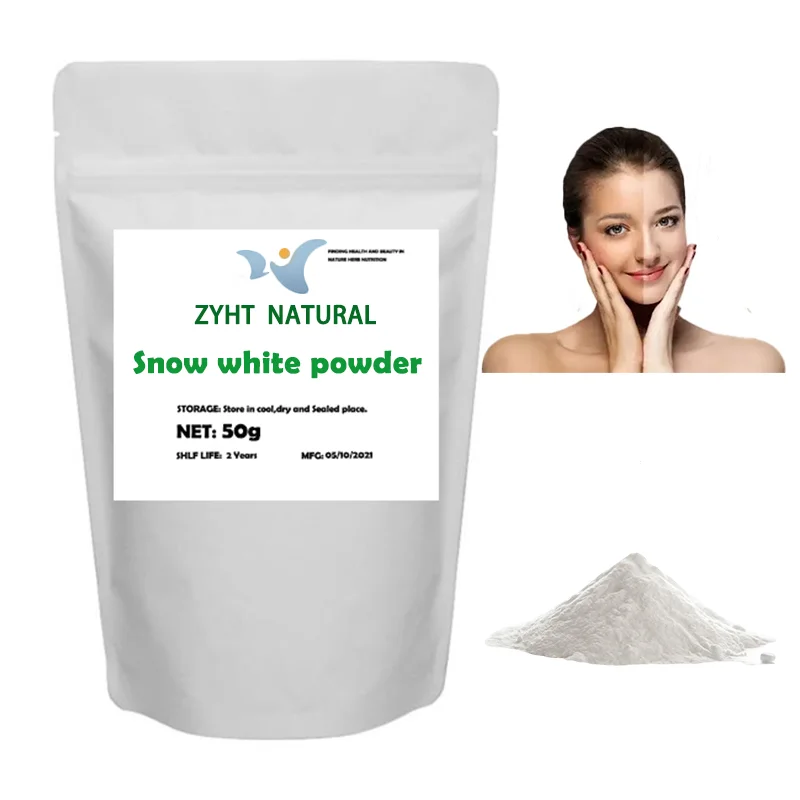 Snow White Powder Penetrates Into The Skin, Locks In Moisture, Repairs Damaged Skin And Prevents Facial Wrinkles, Hot Sale