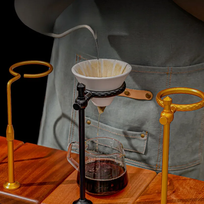 Держатель для чашки-фильтра из алюминиевого сплава с регулируемой высотой