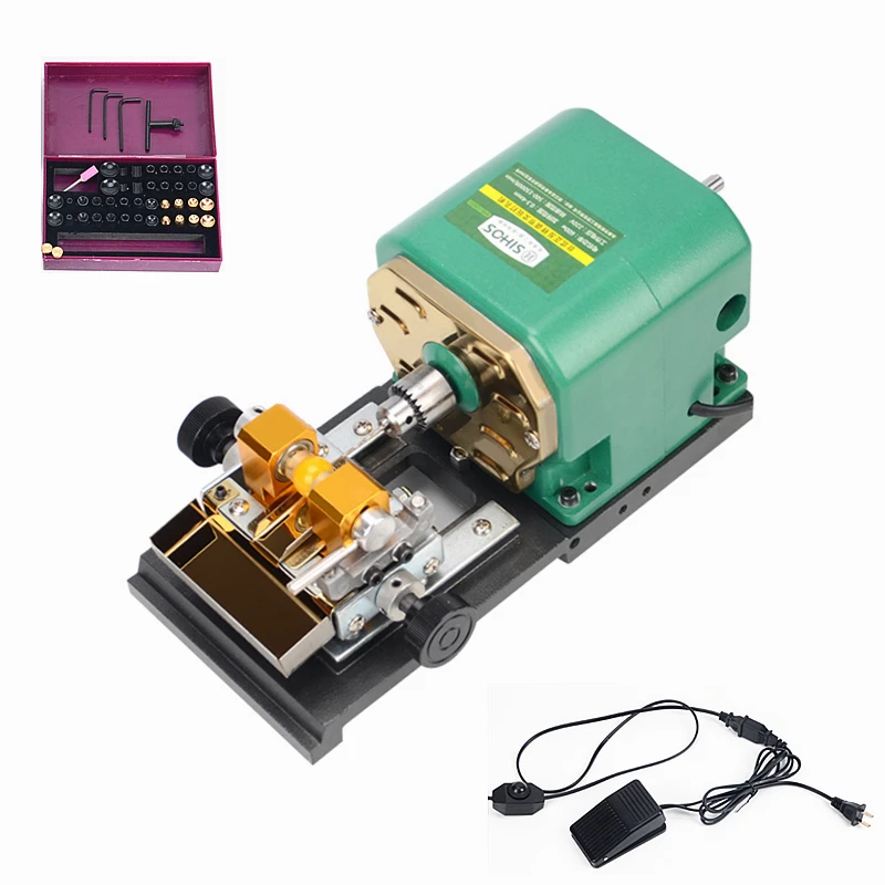 

240/320/600W 60Hz Pearl Drilling Holing Machine Driller Bead Jewelry Punch Engraving Engraver Machine Tool Full Set