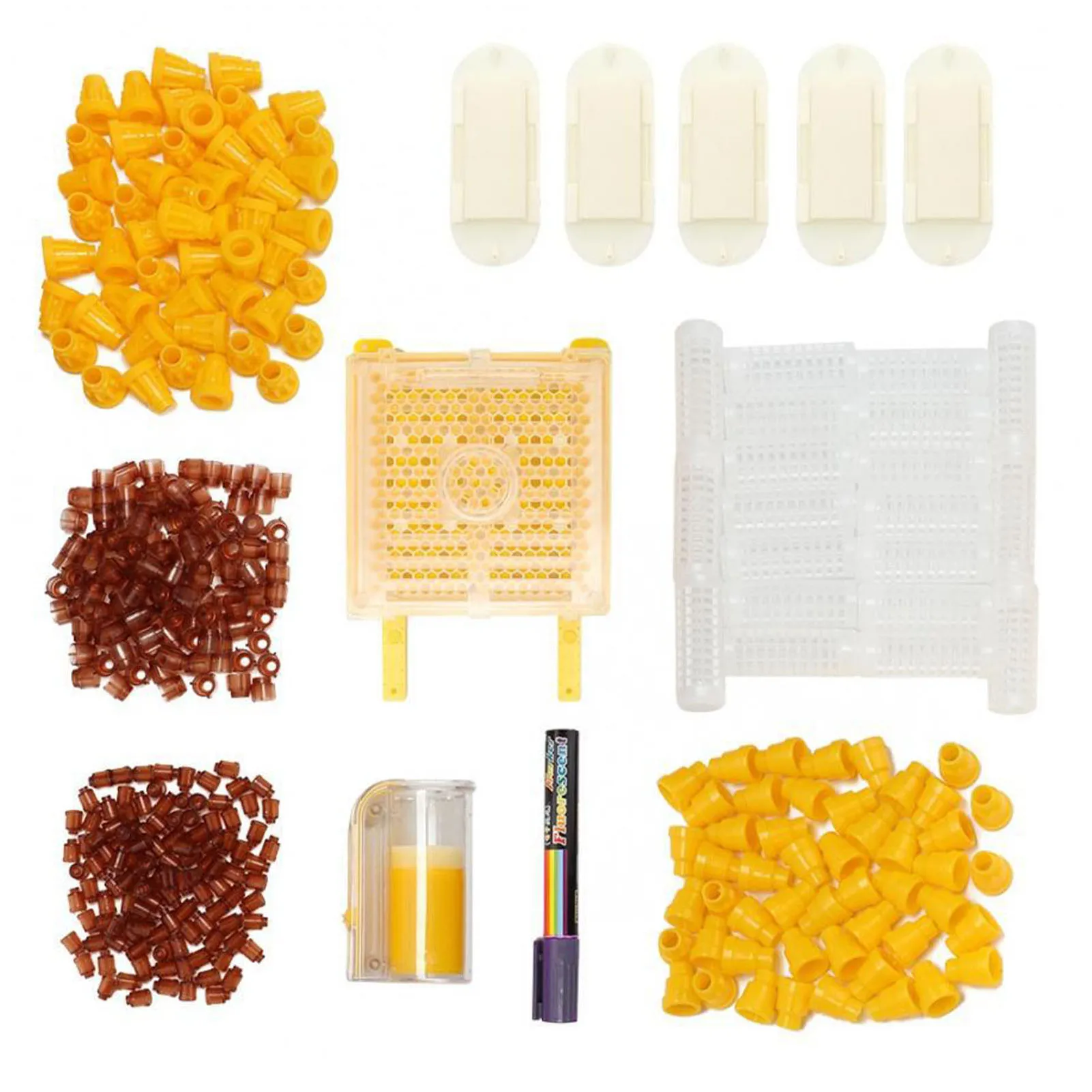 

Beekeeping Grafting Set Easy-to-use And Light Queen Beekeeping Tool Durable Boxes For Feeding Honey Bees 6.5*2.5cm/2.6*1.0in