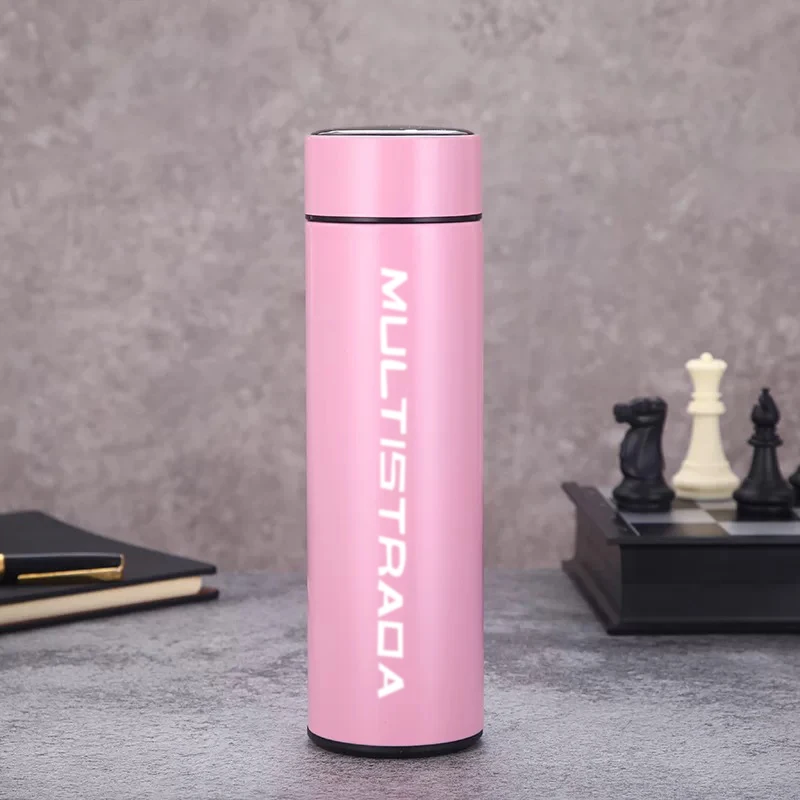 Автомобильный стиль умный светодиодный термос с дисплеем температуры кружка 500