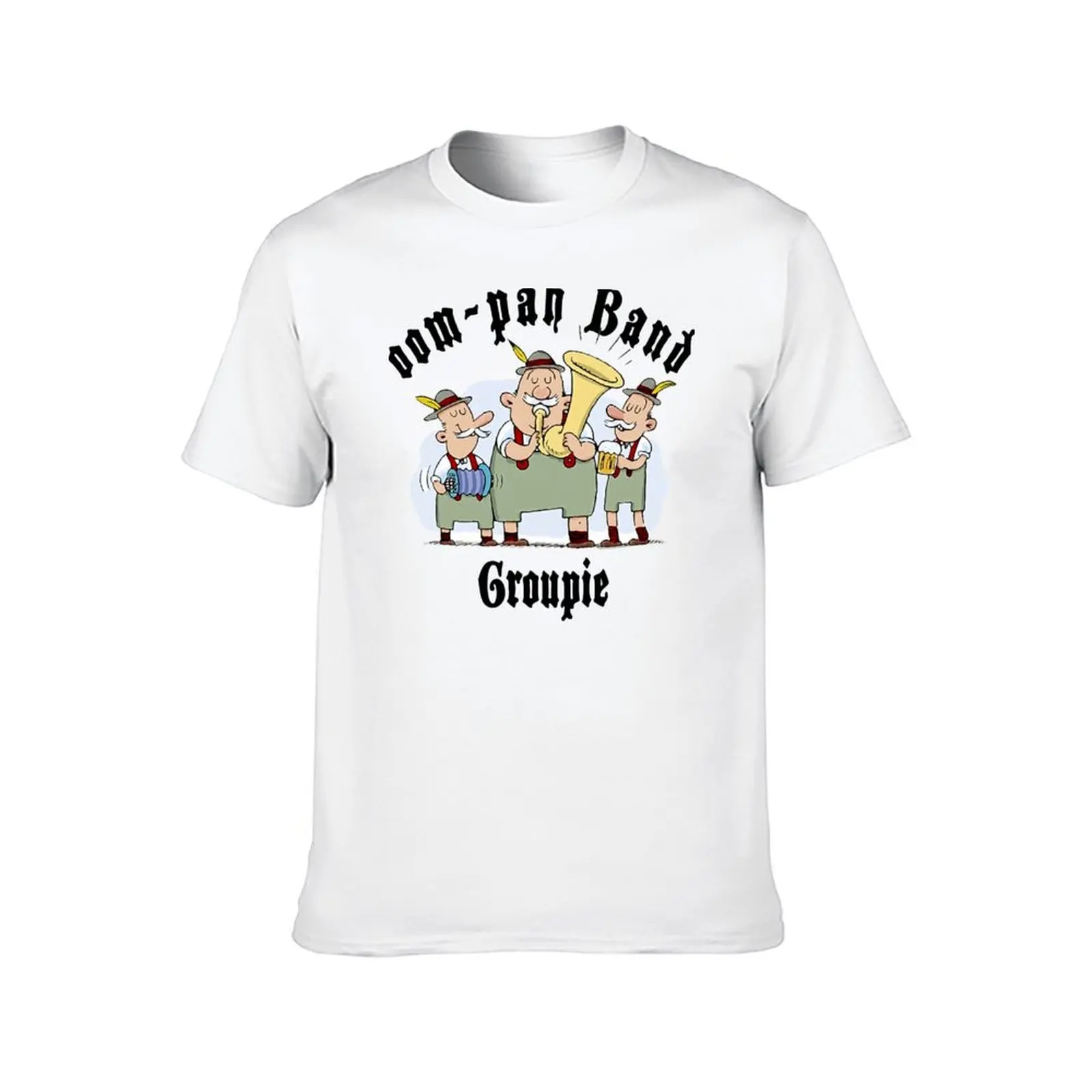 Футболка Oom Pah Band Groupie блузка персонализированная футболка быстросохнущая синяя