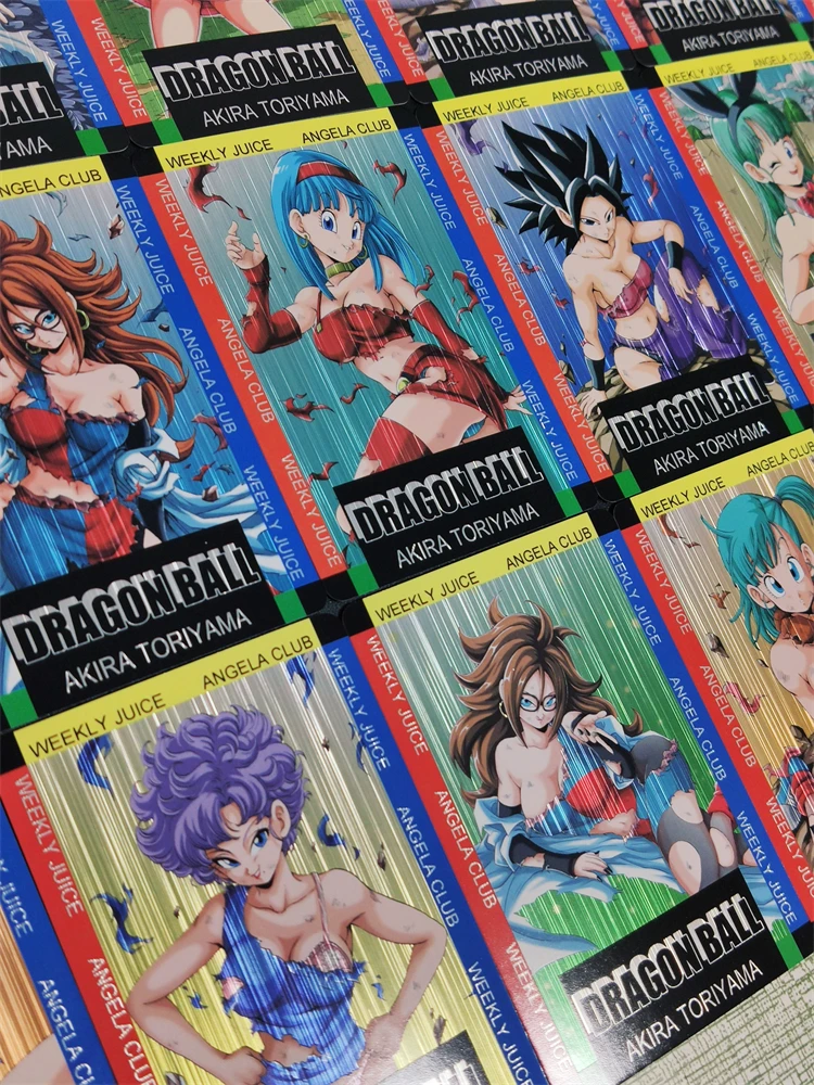 Флэш-карты Dragon Ball супер сексуальная красота Красочные флэш-карты Android 18 27