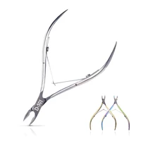 nail cuticle nipper stainless steel 3 color tweezer clipper dead skin remover scissor plier manicure nail art tool