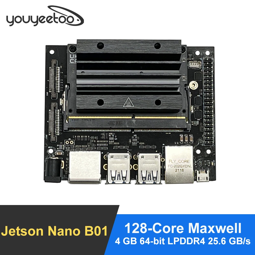 Subkit Nano Kit Новый NVIDIA Jetson B01 Развивающий комплект версия linux Demo Board Deep Learning AI