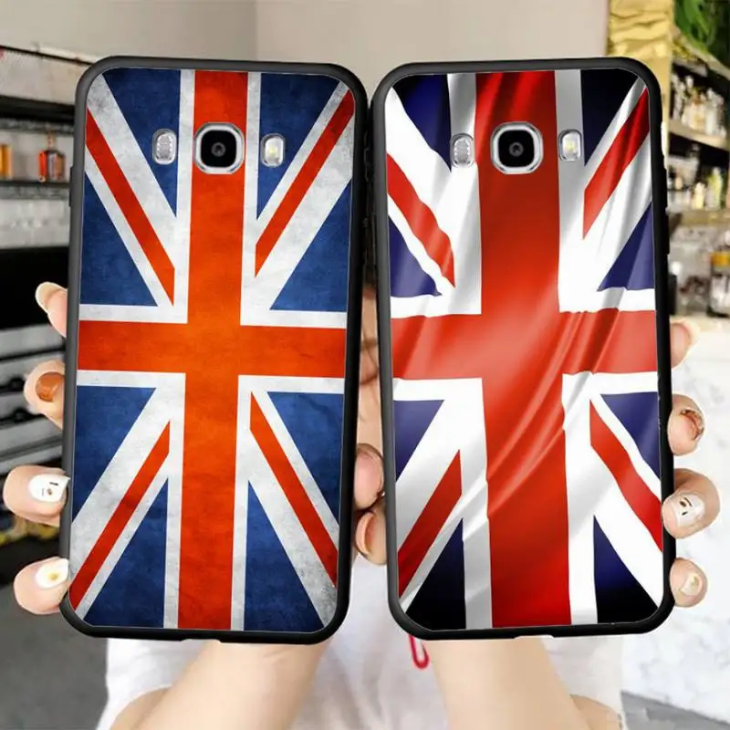 

British flag Phone Case for Samsung J 2 3 4 5 6 7 8 prime plus 2018 2017 2016 core