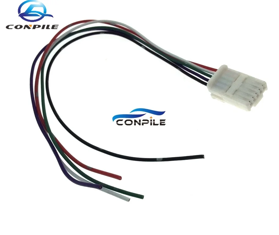 

Для Toyota 12366 автомобильное антибликовое зеркало заднего вида 5PIN с жгутом соединения кабеля крыла