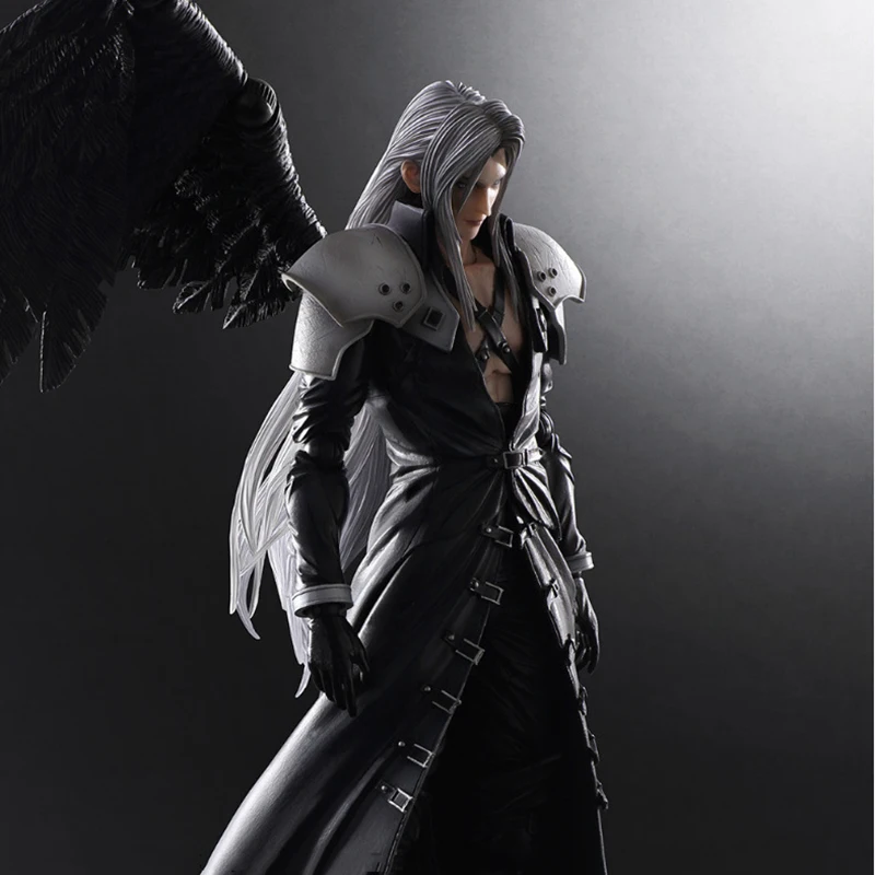 

28cm Game Fantasy Sephiroth PVC Movable Action Anime Figure Collectible Model Toys Gift