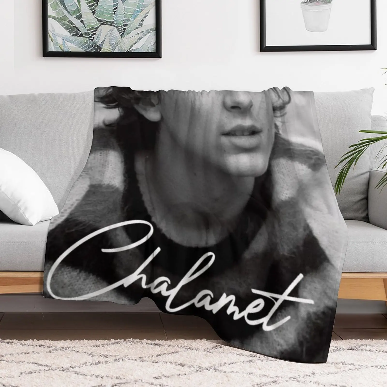 Фото Тимот? Дизайнерское одеяло ?e Chalamet Design, легкое и теплое одеяло для использования в помещении и на открытом воздухе №2