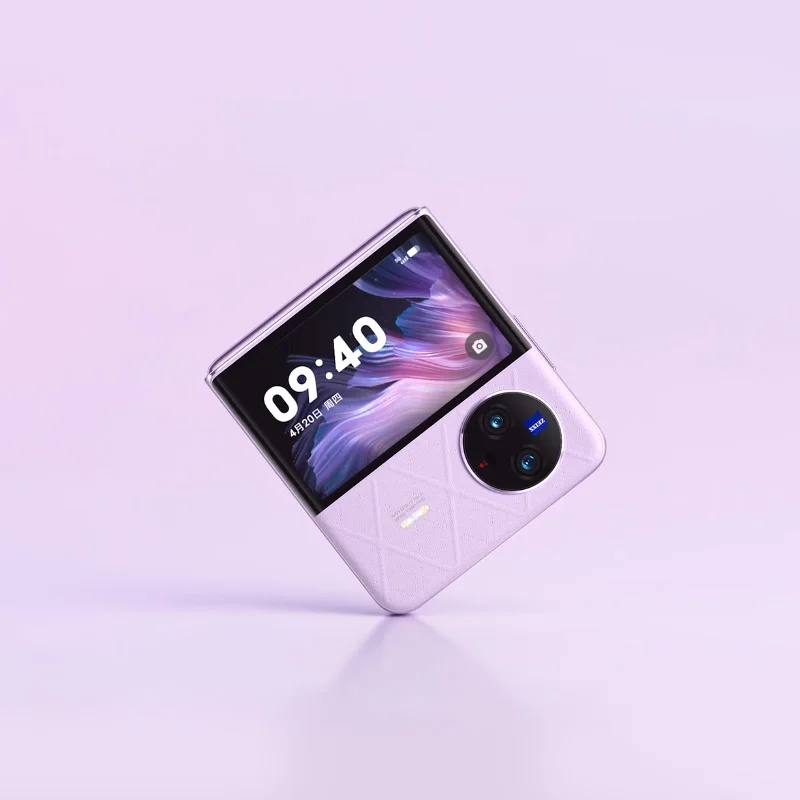 Original Vivo X Flip Folding screen  5G Mobile Phone 6.74 Inch AMOLED Snapdragon 8+ 44W SuperFlash Charge 50M Tripl Camera NFC