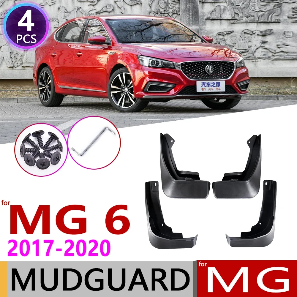 

4 шт. для MG 6 MG6 2017 ~ 2020 передние задние брызговики Автомобильные Брызговики аксессуары для брызговиков 2rd Gen 2018 2019