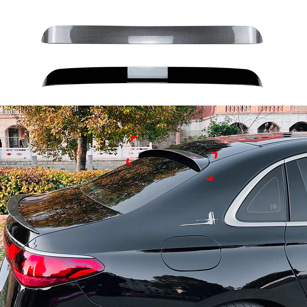 Для Mercedes-Benz E-Class W214 E260 E300 AMG 2024 + аксессуары для отделки спойлера на крышу заднее