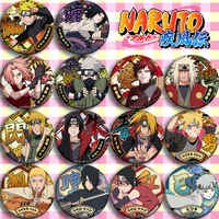 naruto shippuden action figure uzumaki naruto hatake kakashi uchiha sasuke haruno sakura gaara 14 type anime badge toys