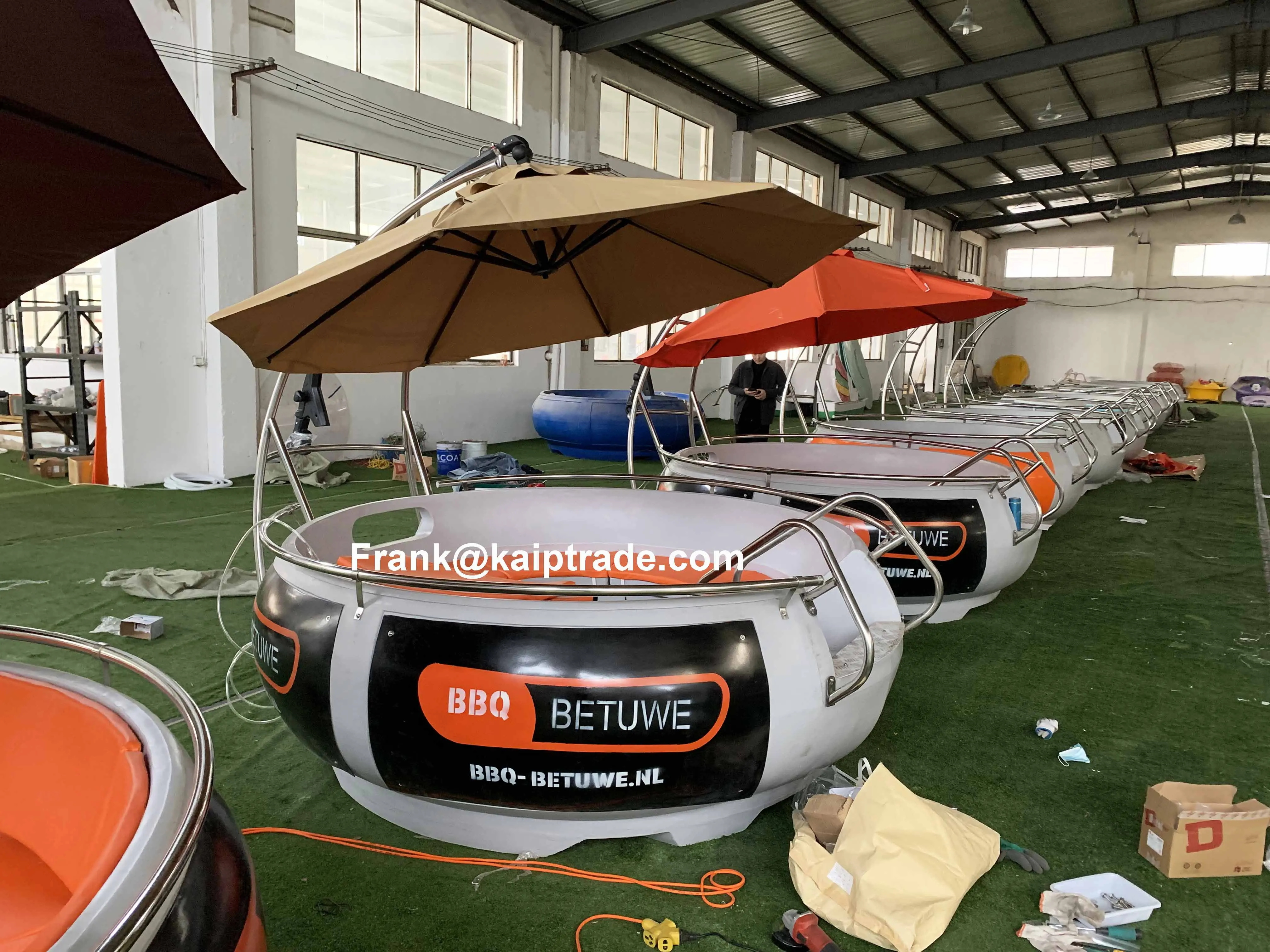 Новые электрические газовые бамперы для взрослых и детей на продажу hdpe Poly Sports BBQ