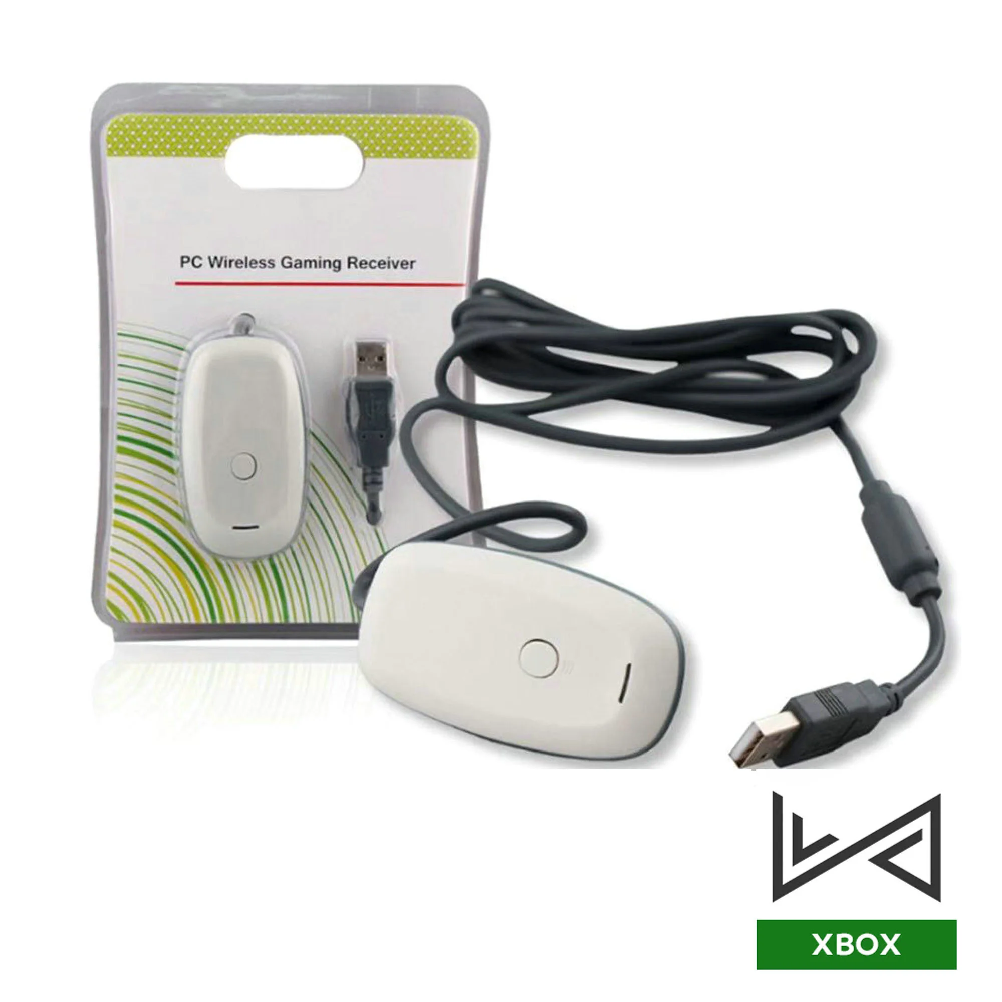 

game Receiving, wireless Controller, pc USB adapter, windows Compatible for Xbox 360