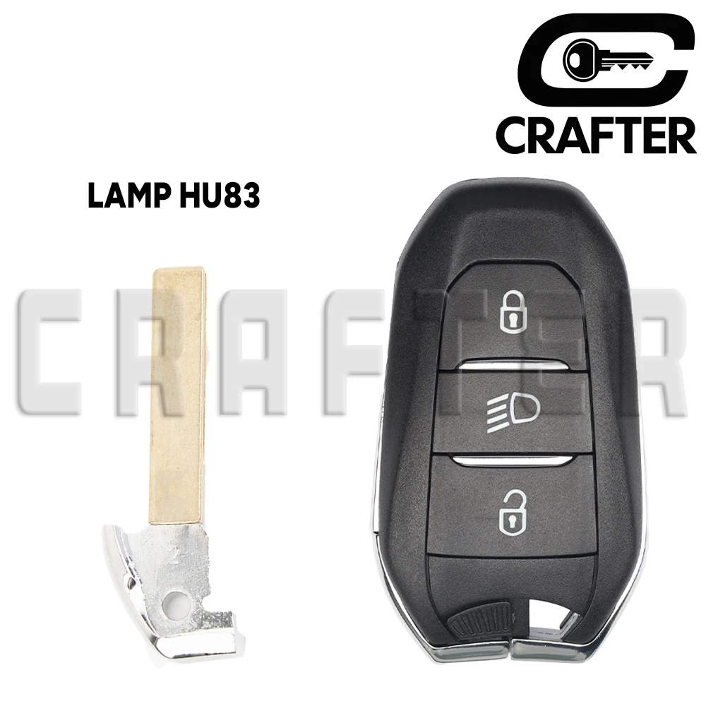 

Ключ Crafters Смарт-карта Ключ 433 МГц ID 46/4A CHIP Blade HU83/VA2 Keyless Go для Peugeot 308 508 Citroen Picasso C4 DS4 DS5