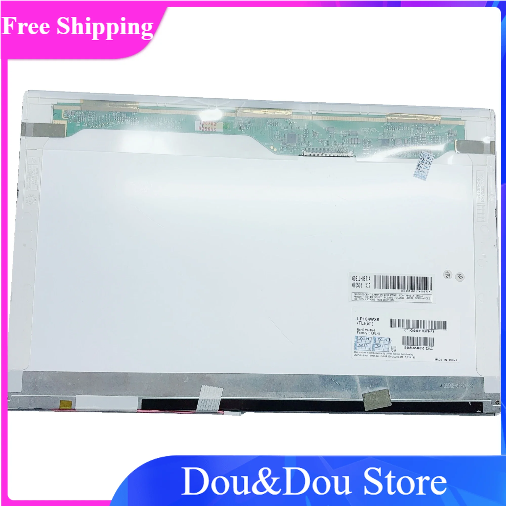 LP154WX5 TLB1 15 4 дюймовая сменная панель дисплея ноутбука матрица 1280 × 800 30pins ЖК-экран