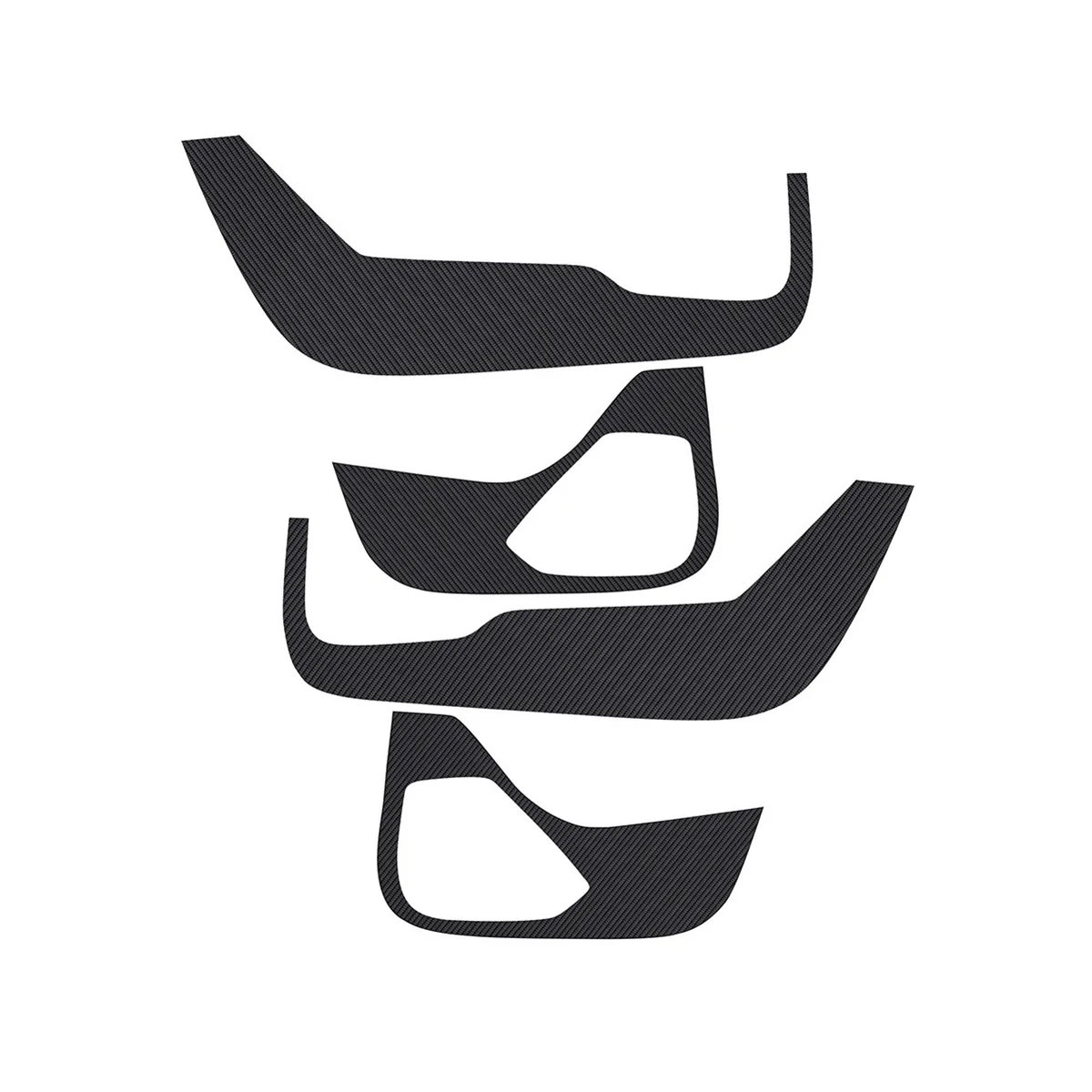 

Защитная накладка для дверей автомобиля из углеродного волокна, кожаная накладка для дверей, Противоударная накладка, коврик для защиты от грязи для-5 CX5 2022 +