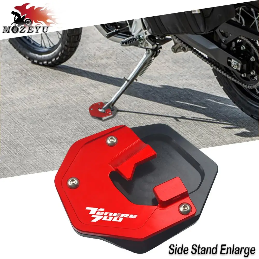 

For YAMAHA TENERE 700 Rally XTZ700 Tenere XTZ690 T7 2019 2020 2021 2022 2023 Side Stand Enlarge Plate Kickstand Extension