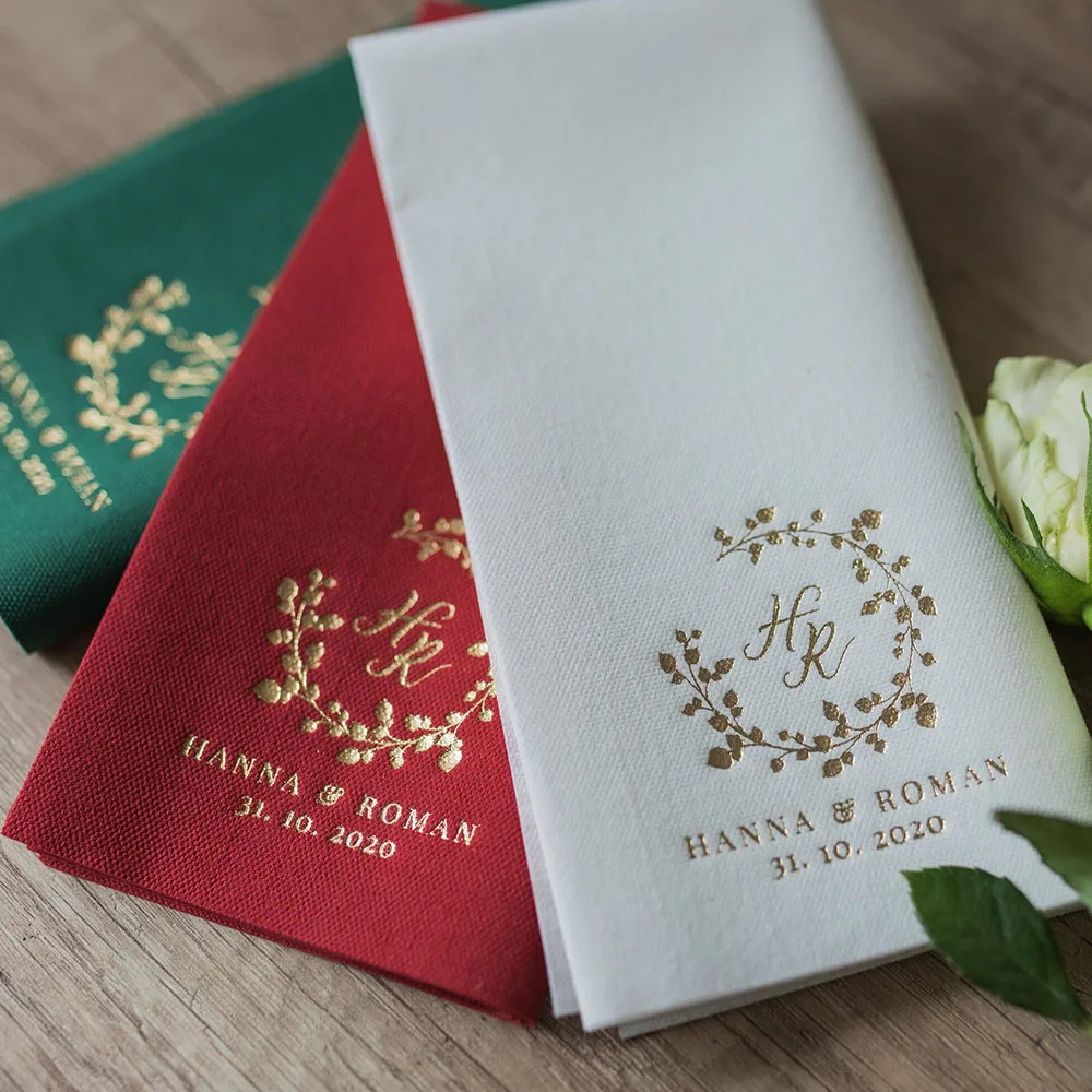 50 шт. одноразовые салфетки для коктейлей