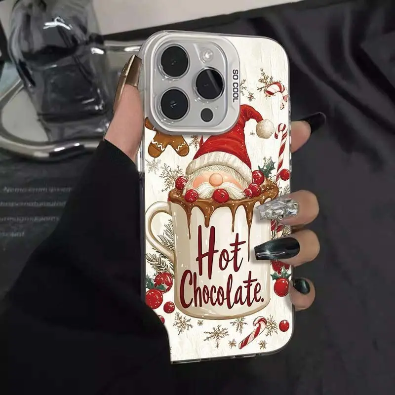 Фото Новый рождественский чехол для телефона itel S25 RS4 S23 S23PLUS S16 P65 A90 A70 S17 P36 S16 A80 A70 A60 A05S мягкий чехол №1