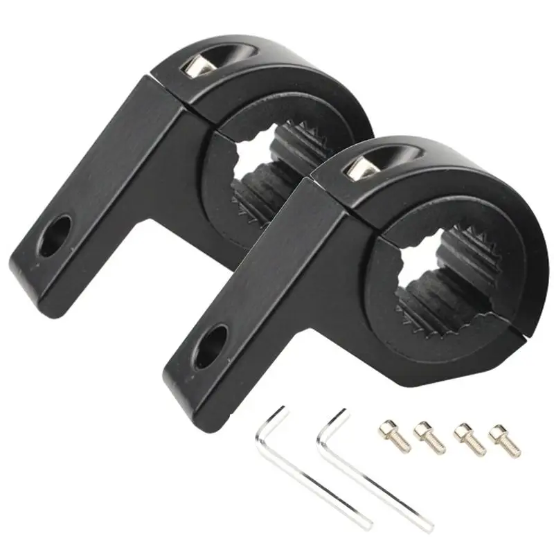

LED Light Bar Clamp UTV Light Bar Mounts Kit LED Off-Road Light Horizontal Bar Tube Clamp Roof Roll Cage Holder