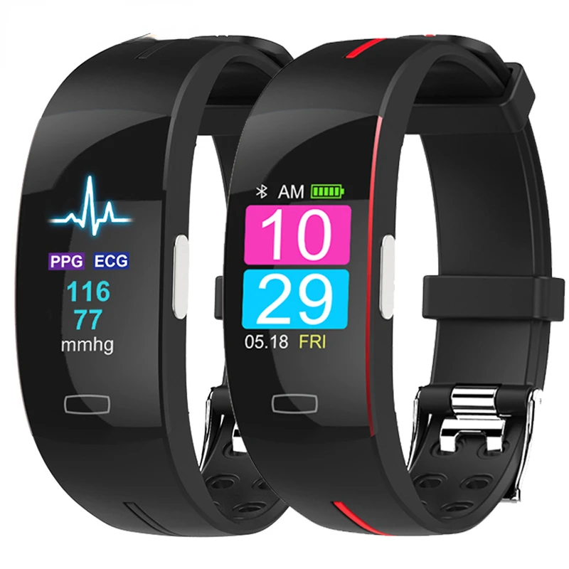 

New H66 plus blood pressure measurement band PPG ECG HRV smart bracelet fitness Activity tracker health Wearable devices Genuine