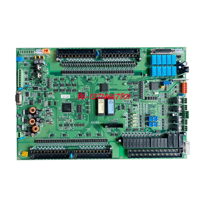 

Techmation AK668M1-1AK668M1-2 AK668 CPU board / IO Board For HAITIAN Injection molding machine (brand new )