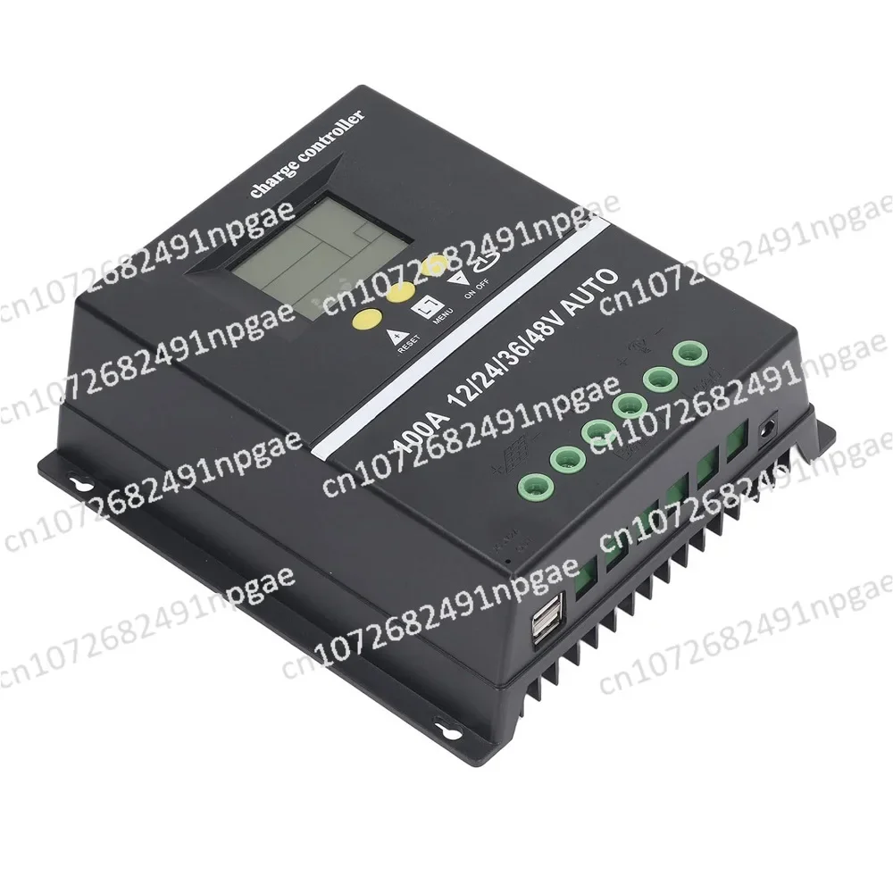 Солнечный контроллер 12 В 24 в 36 48 литиевая свинцово-кислотная батарея