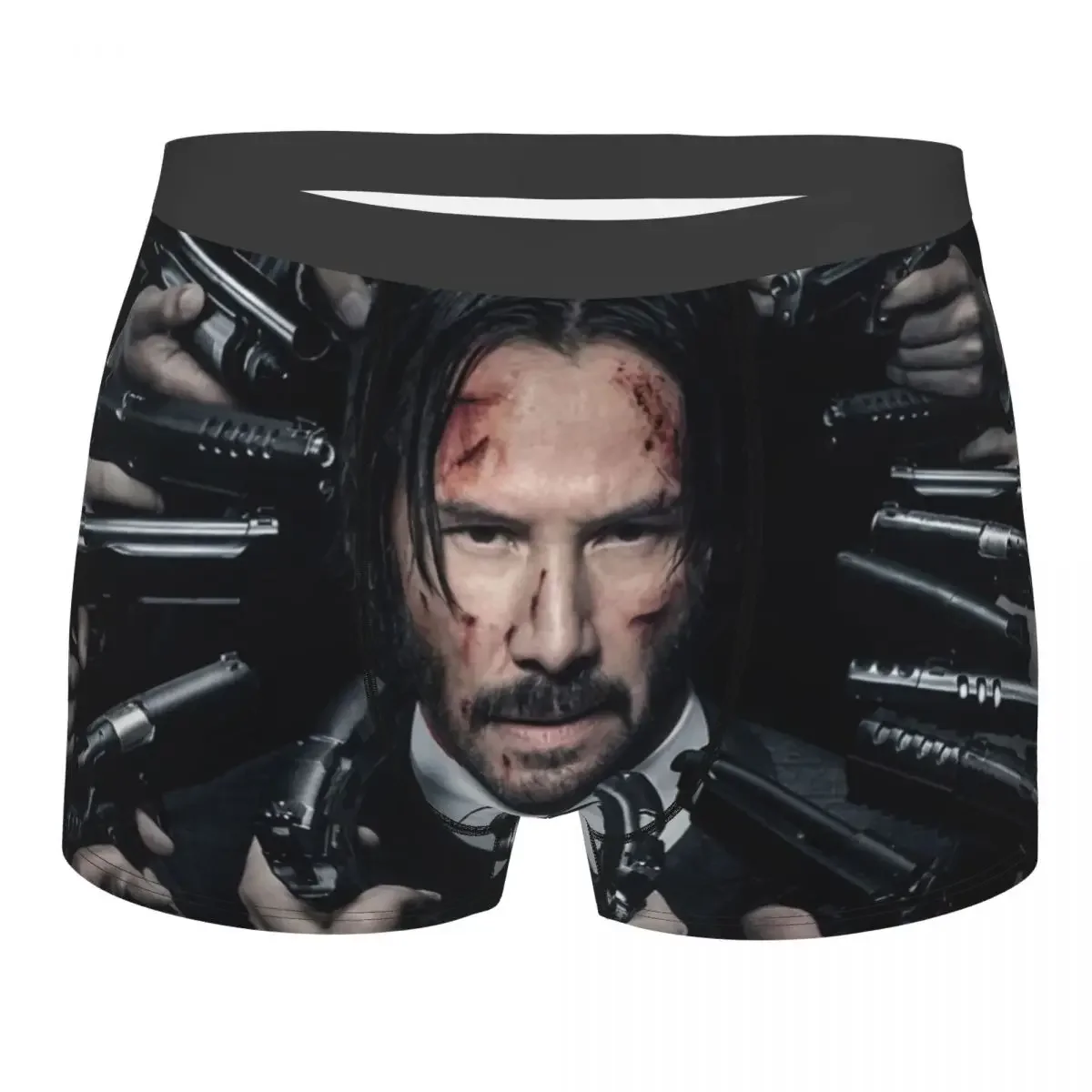 Фото Мужские трусы-боксеры с 3D-принтом John Wick №1