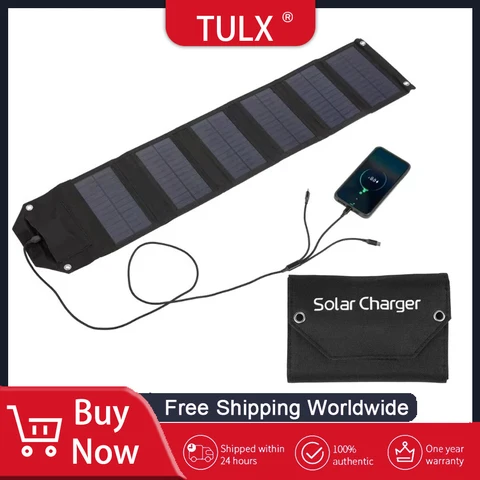 TULX Портативная солнечная панель 100 Вт