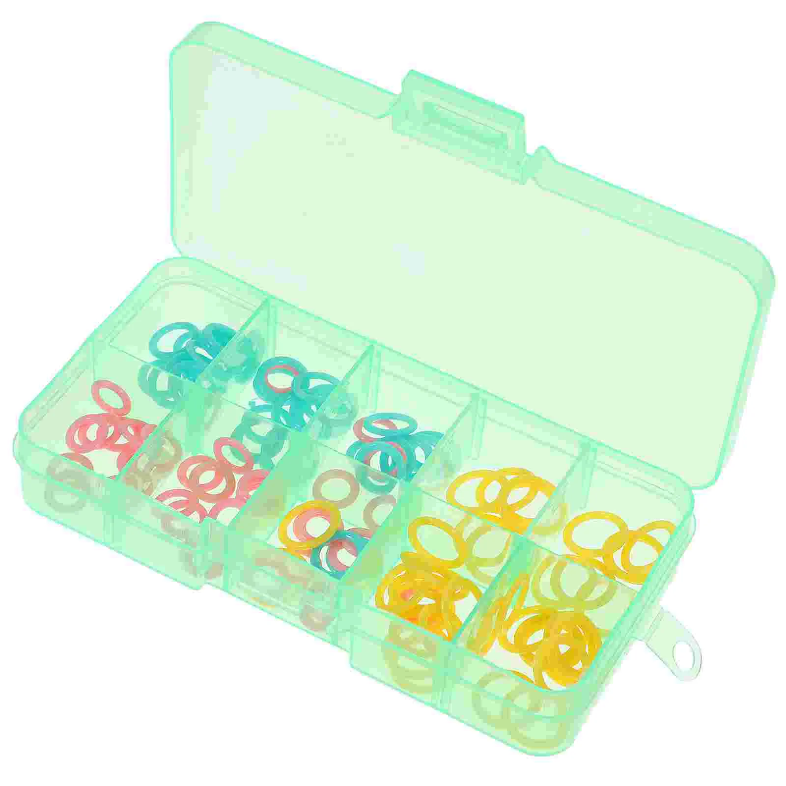 

Markers Knitting Marker Crochet Rings Locking Ring Knit Diy Clip Needle Yarn Lock Anti Assorted Accessorie Tool Crocheting Round
