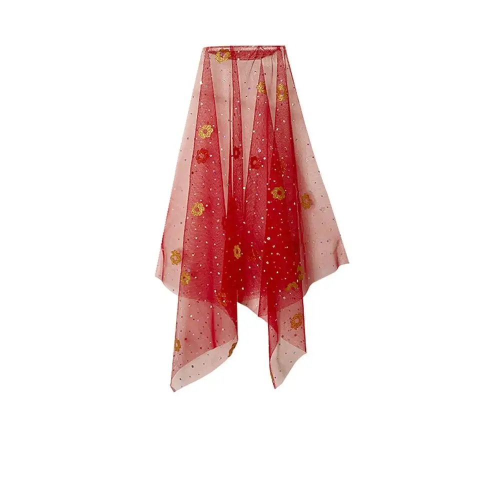 Сетчатый головной убор платок для выступлений реквизит танцев аксессуары