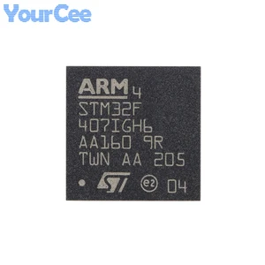 STM32F407 STM32F407IGH STM32F407IGH6 UFBGA-201 ARM Cortex-M4 32-bit Microcontrollers-MC Us  IC Chip