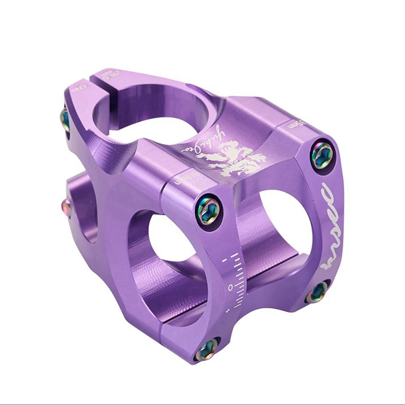 

Велосипедный стержень KRSEC, 1 шт., CNC 35 мм, руль велосипеда, сверхлегкие запасные части, аксессуары, фиолетовый