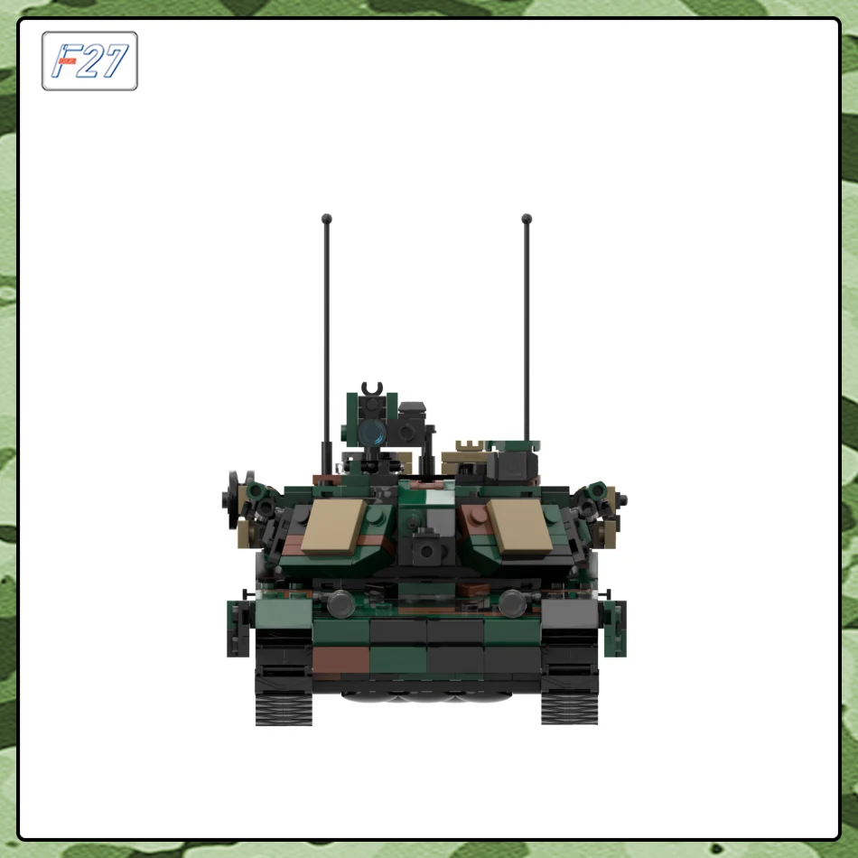 Конструктор MOC серии милитари M1A2 ABARMS