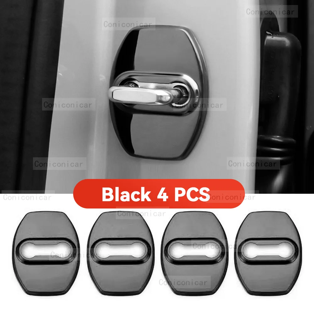 

Аксессуары для автомобильного дверного замка, защитная крышка, эмблемы, аксессуары из нержавеющей стали, защита для украшения, для человека AITO M9 2024