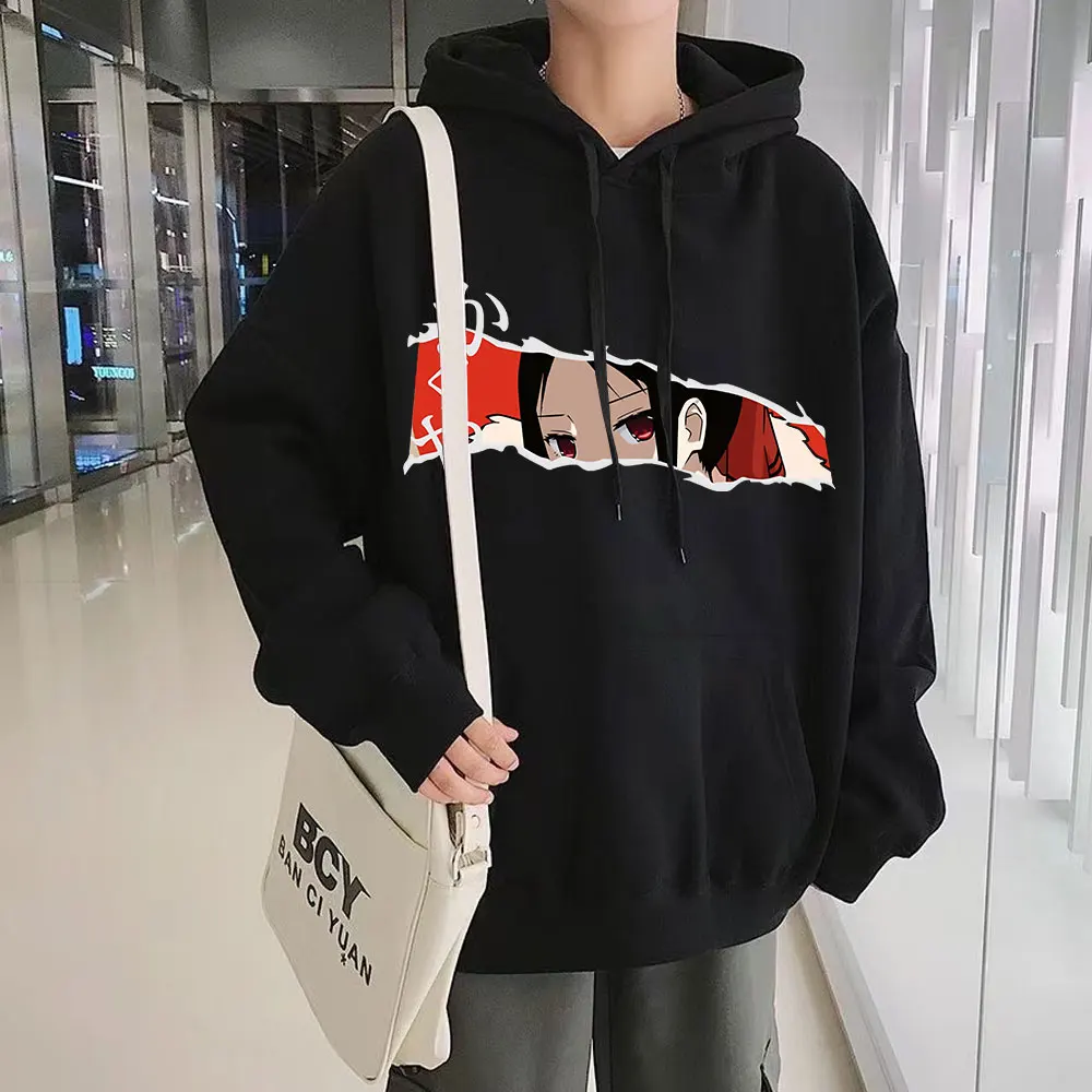 

Anime Shinomiya Kaguya Sama Love Is War Miyuki Shinomiya Fujiwara Chika Hoodie Oversized Men Hooded Kawaii Unisex Sweatshirts
