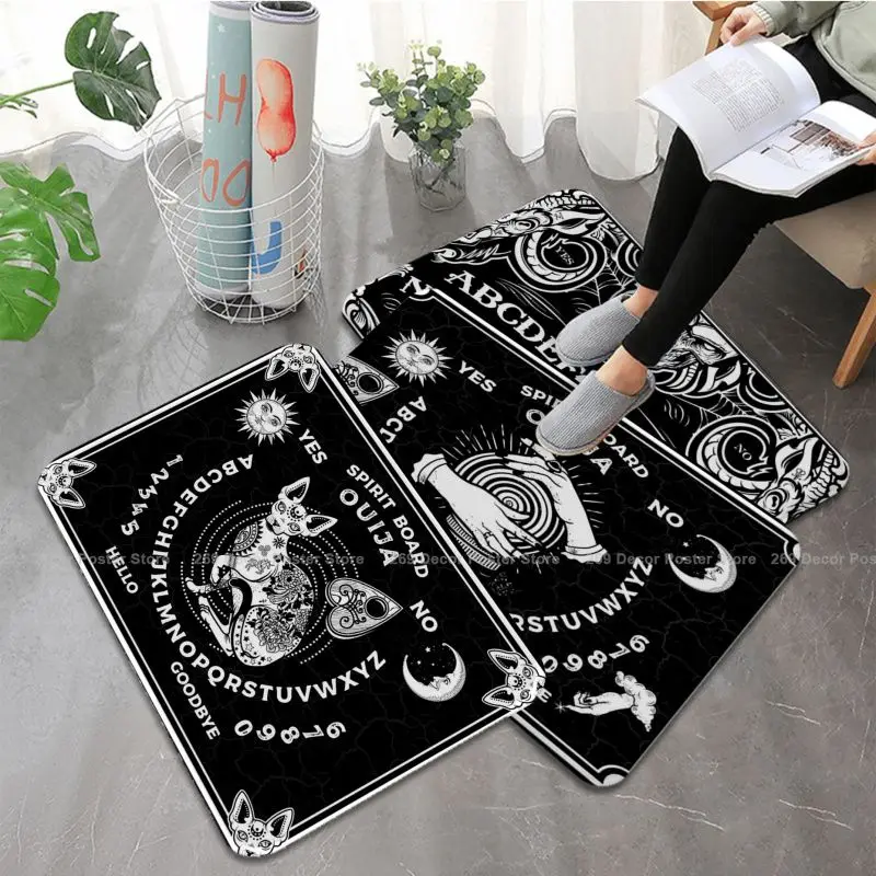 

Ouija доска длинные коврики в стиле INS мягкий пол для спальни коврик для прачечной нескользящий коврик для туалета
