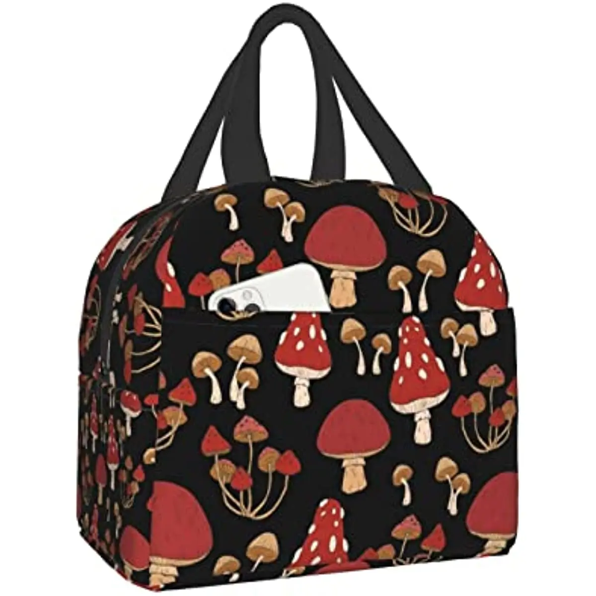 Рисунок 2 - Изолированный Ланч-бокс с принтом красных грибов